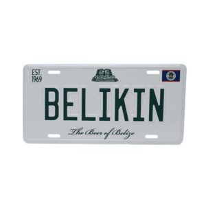 Belikin License Plate