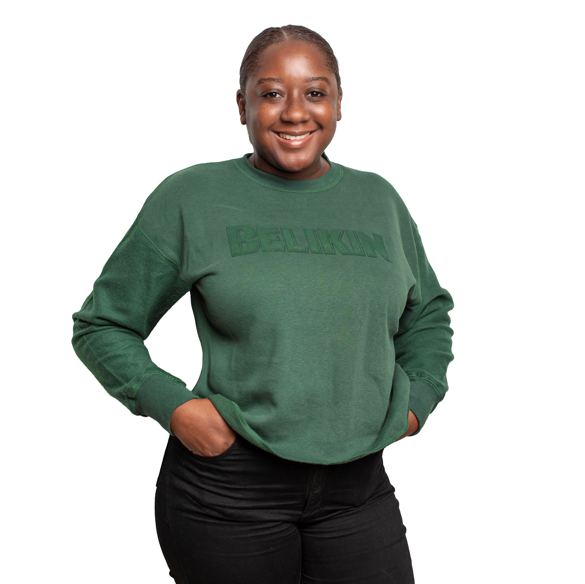 Belikin Women's Fleece Cropped Sweater